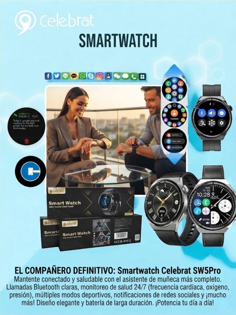 SMARTWATCH CELEBRAT S-W5 PRO