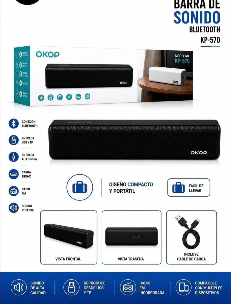 BARRA DE SONIDO KP-570