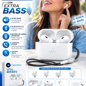 AUDIFONOS TWS PRO BT-PRO OCC