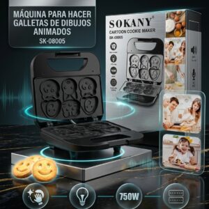 MAQUINA SOKANY  PARA HACER GALLETAS  SK-08005