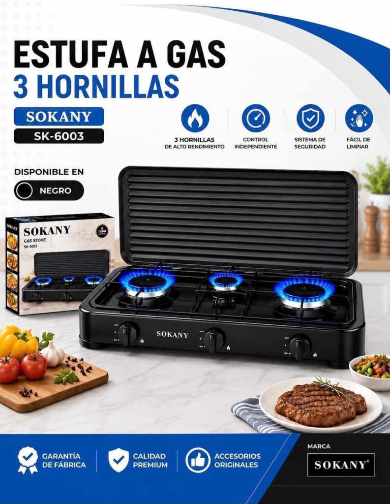 ESTUFA DE GAS  SK-6003