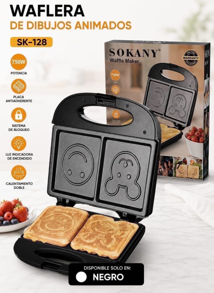 WAFLERA DE DIBUJOS SOKANY SK-128