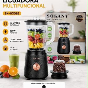 LICUADORA MULTIFUNCIONAL SOKANY SK-03082