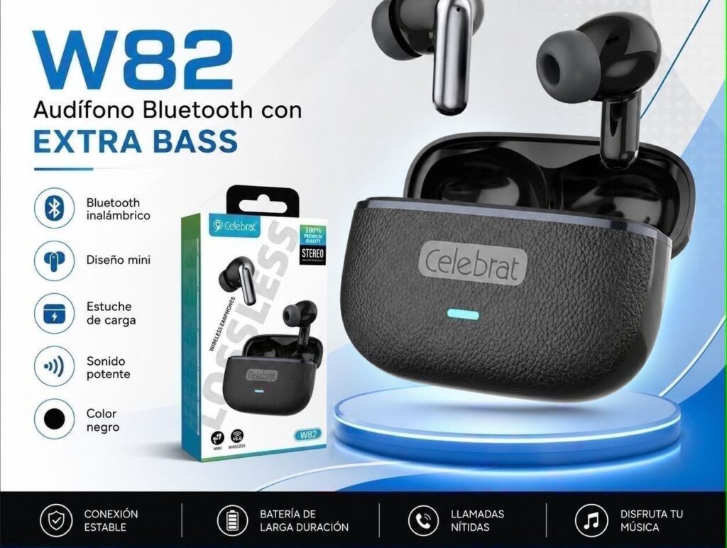 AUDIFONOS BLUETOOTH W82