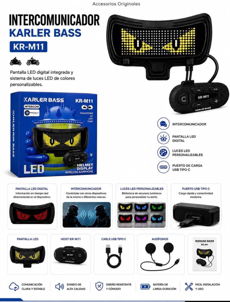 INTERCOMUNICADOR KARLER  Mic-KR-M11